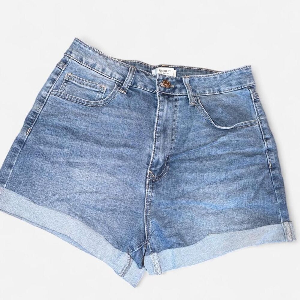 Forever-21 Women's Blue Shorts